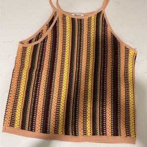 Madewell Multicolor Striped Tank Top